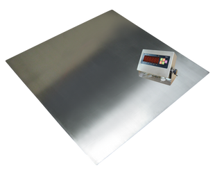 Платформенные весы ЗЕВС ВПЕ нержавеющее исполнение МВ12 1200x1200 мм 300 кг