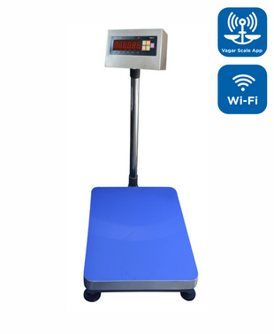 Товарные весы ЗЕВС ВПЕ МВ12 нерж (L400x500) - 30 кг Wi-Fi