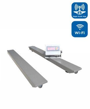 Стержневые (балочные) весы ЗЕВС ВПЕ МВ12 нерж - 300 кг Wi-Fi