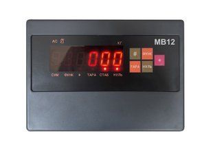 Весовой индикатор МВ12 (пластик)